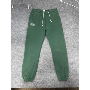 KILL CREW Green Logo Sweatpants Joggers Pants Mens Size Medium